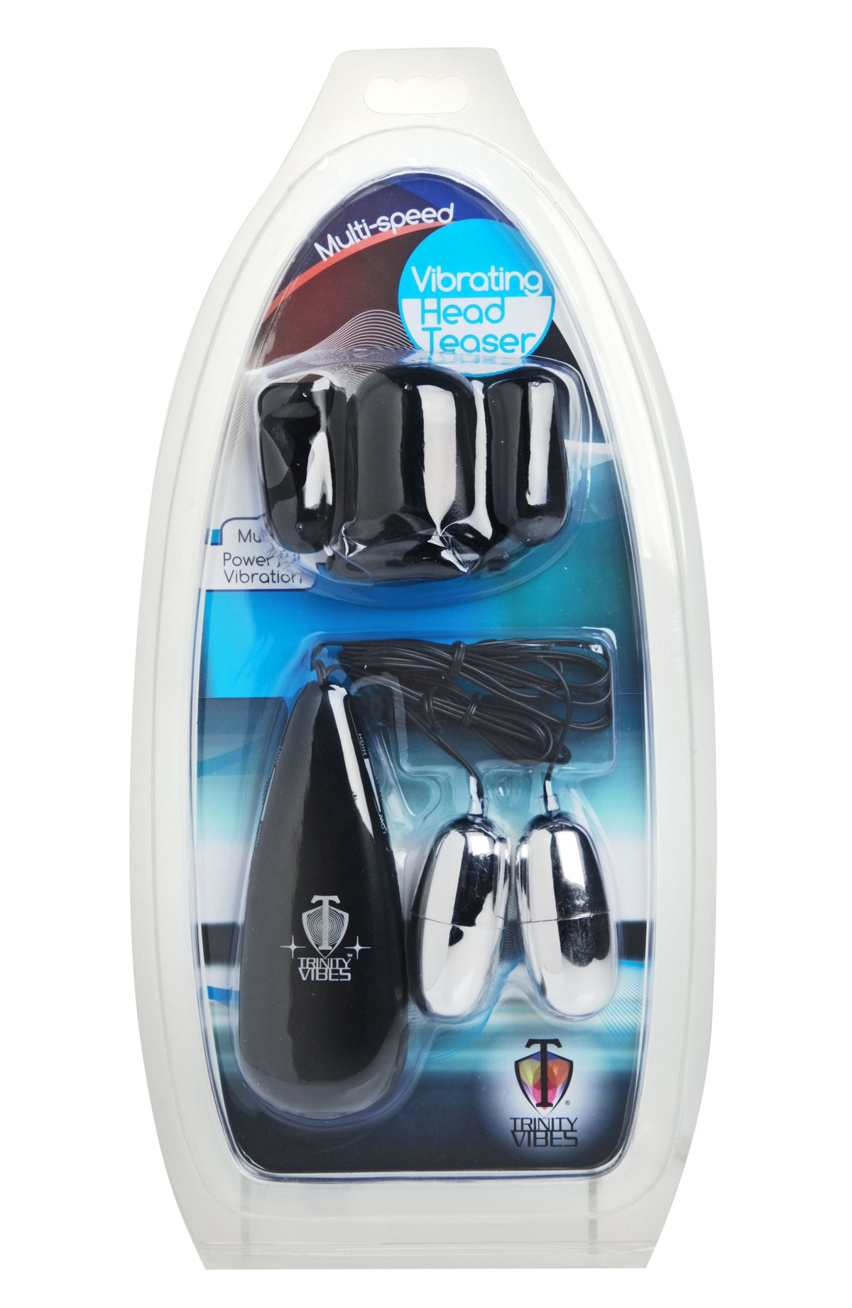Multi-Speed Vibrating Head Teaser Sleeve with Wired Remote Control Black Strokers - Auto