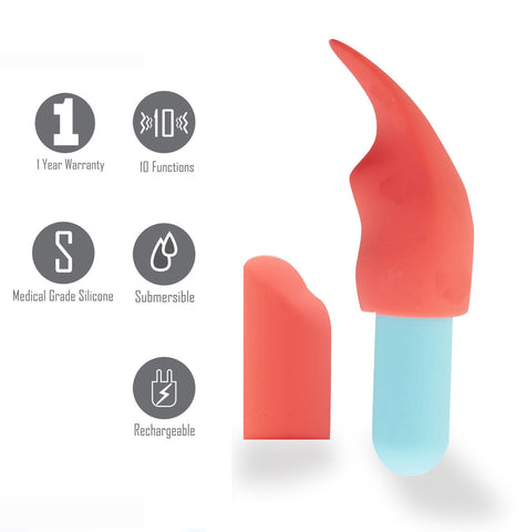 Sydney Mini Bullet Vibrator with Two Soft Silicone Sleeves BULLETS