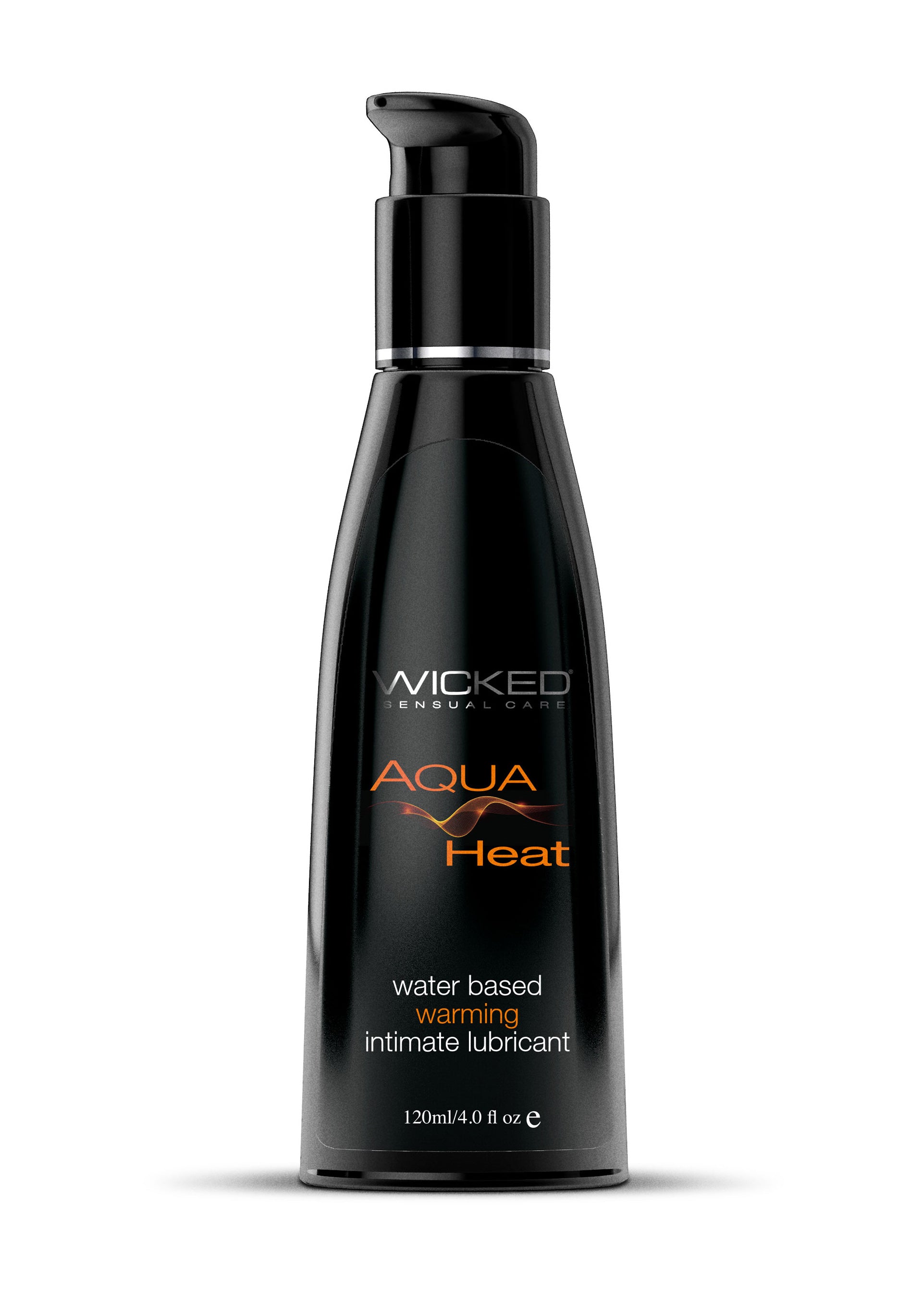 Wicked Aqua Heat Warming Water Based Lubricant 120 ml 4 Ounce Default Title Water Based Lube