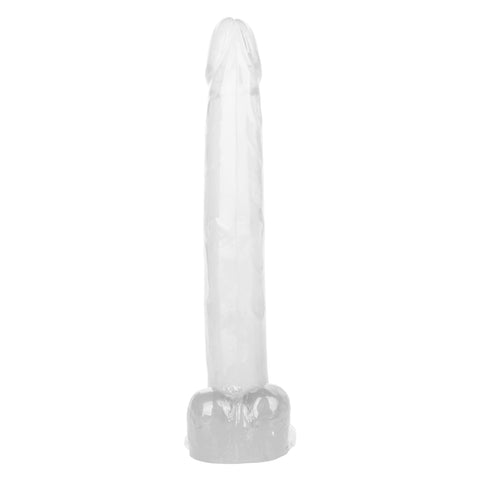 Size Queen 12 Inch Realistic Dildo Clear Large Thick Dong Dongs Big