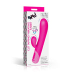 Clit Tapping Vibrating Rabbit (Pink) – Flexible Silicone Rabbit Vibrator Pink > Vibrators > Ladies > Rabbit