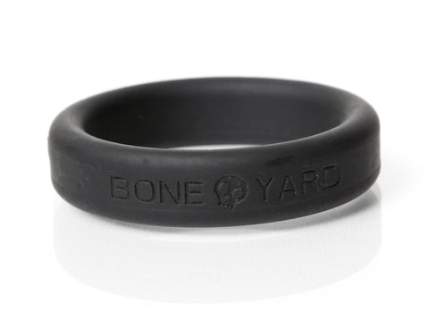 Boneyard Silicone Ring 40mm Black for Men Cockrings