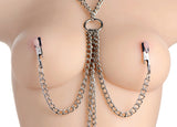 Collar Nipple And Clit Clamp Set