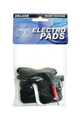 Zeus Deluxe Black Electro Pads 2-Pack
