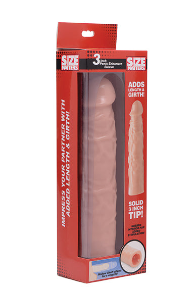 Size Matters 8.5 Mega Enlarger Sleeve Penis Enhancer