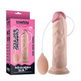 Soft Ejaculation Cock With Ball 8.5in