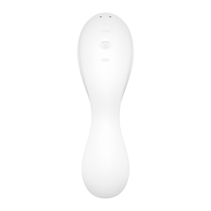 Satisfyer Curvy Trinity 5 -  USB Rechargeable Air Pulse Stimulator & Vibrator with App Control