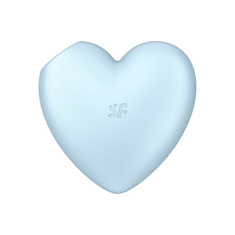 Satisfyer Cutie Heart -   Air Pulsation Stimulator with Vibration Blue