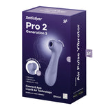 Satisfyer Pro 2 Generation 3 with App Control - Lilac  Clitoral Stimulator