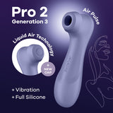 Satisfyer Pro 2 Generation 3 - Lilac Clitoral Stimulator