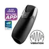 Satisfyer Men Vibration+ -  USB Rechargeable Masturbator with App Control