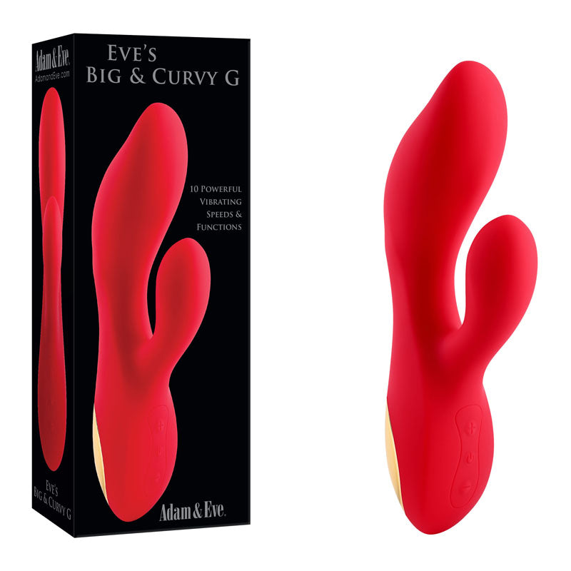 Adam & Eve EVE'S BIG AND CURVY G -  19.8 cm Rabbit Vibrator