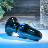 Adam & Eve REAR ROCKER -  Glass 9.8 cm USB Rechargeable Vibrating Butt Plug