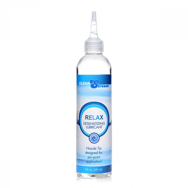 CleanStream Relax Desensitising Lubricant with Nozzle Tip - 237 ml Bottle