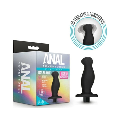 Anal Adventures Platinum Silicone Prostate Massager Toy > Anal Range > Prostate Massagers