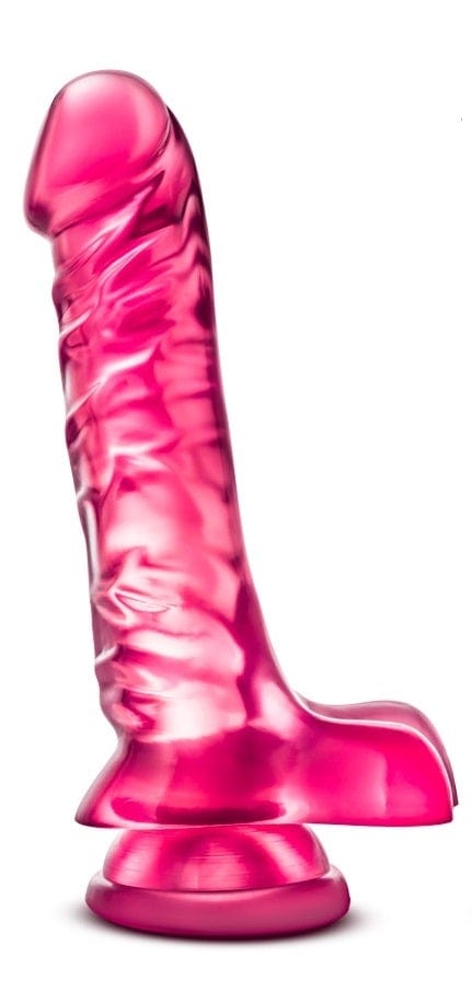 B Yours Basic 8 Pink Realistic Dildo with Suction Cup > Dildos > Realistic Dildos