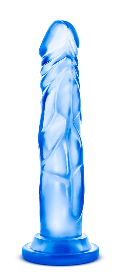 B Yours Sweet N Hard Blue Realistic 7.5 Inch Dildo with Suction Cup Secondary image