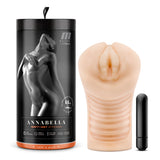 M Elite Soft and Wet - Annabella -  Vibrating Vagina Stroker
