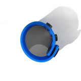 Boneyard 1.5in Silicone Ball Strap - 3 Snap - Blue