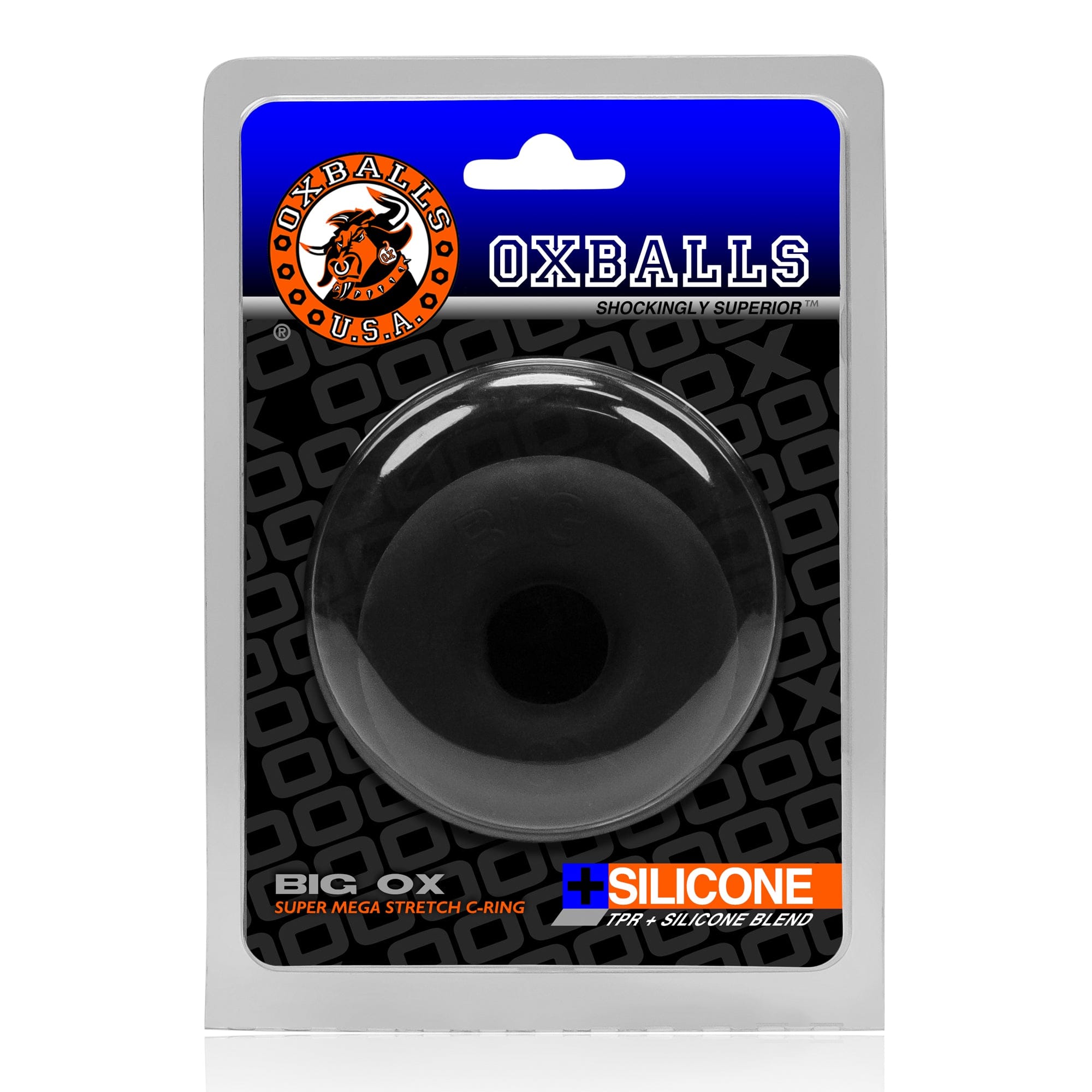 Big Ox Cockring Black Bulge Enhancer Super Stretch Secondary image