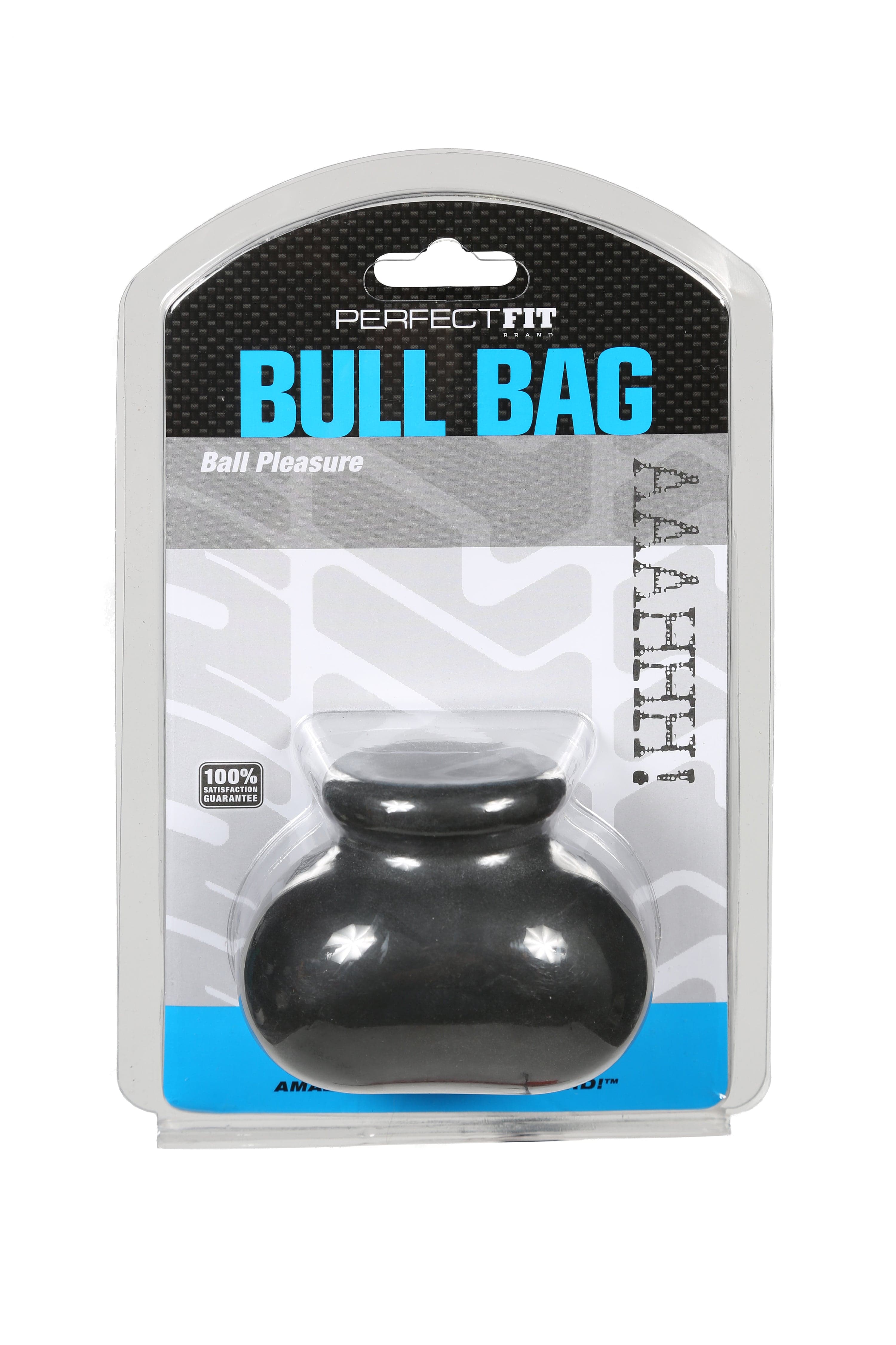 Bull Bag Black - Dual Scrotum Toy > Sex Toys For Men > Ball Stretchers