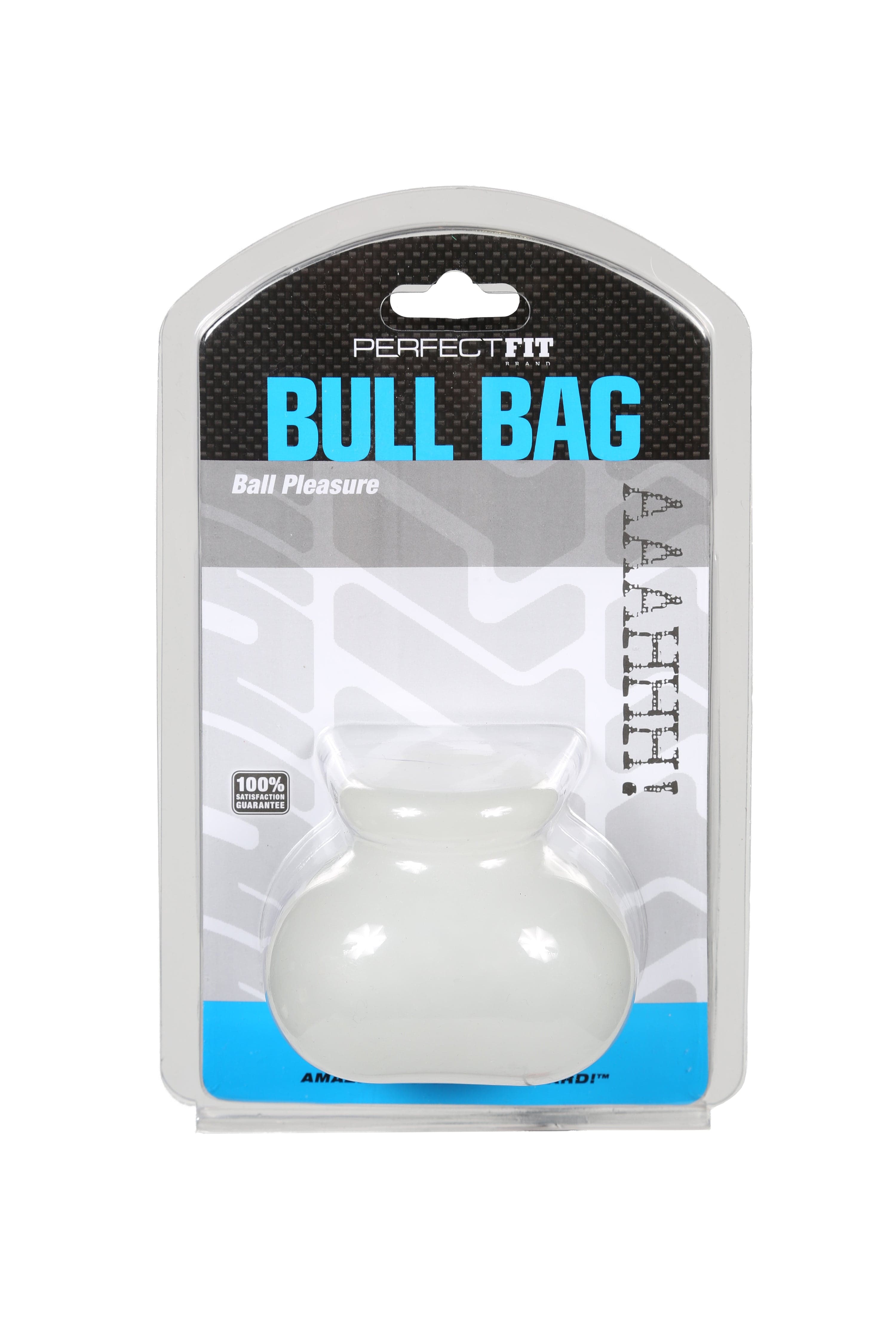 Bull Bag Clear Scrotum Stretcher and Weight Toy > Sex Toys For Men > Ball Stretchers