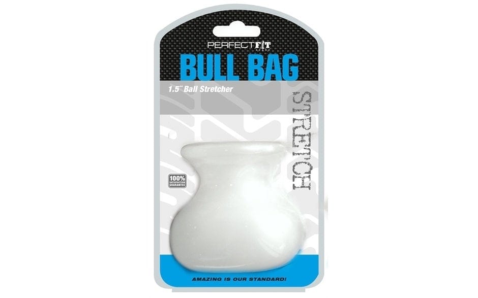 Bull Bag XL Clear Ball Stretcher > Sex Toys For Men > Ball Stretchers