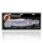 Butch Cocksheath Clear 8.5 Inch Length Enhanced Girth Sleeve > Sex Toys For Men > Penis Sleeves