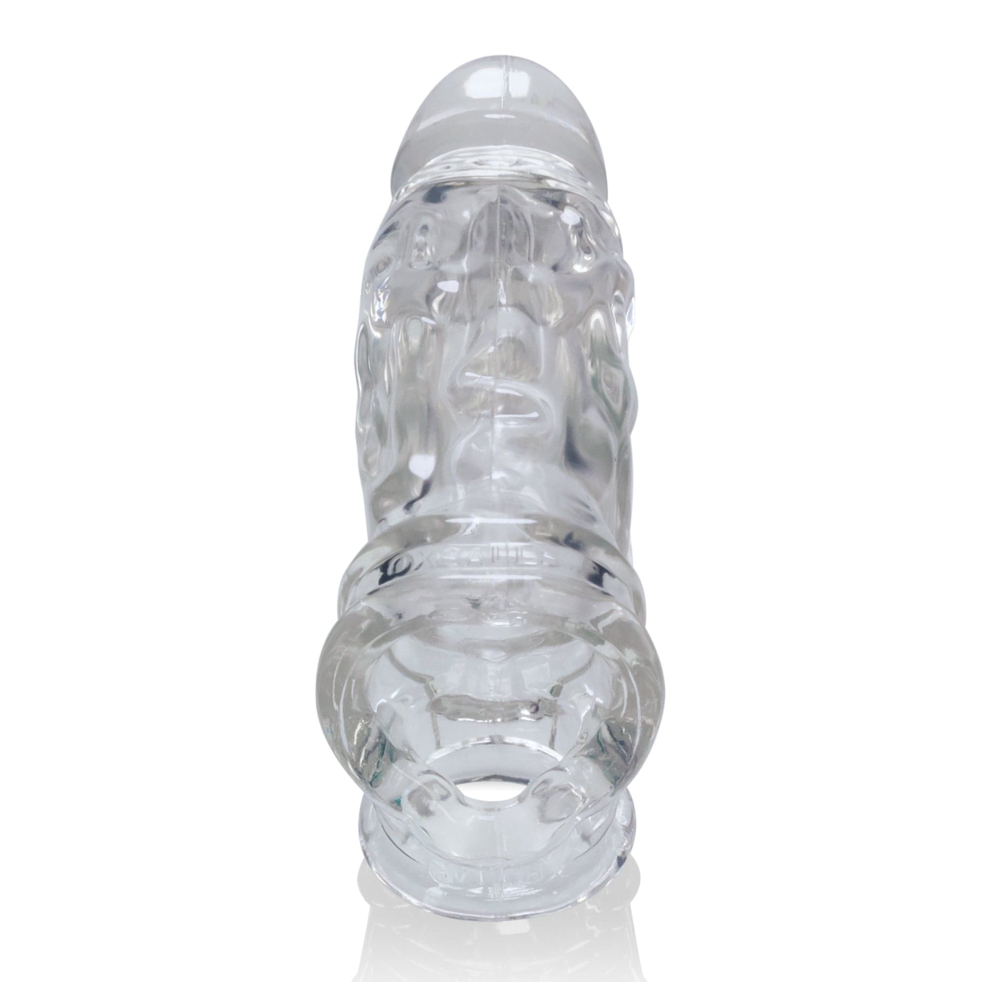 Butch Cocksheath Clear 8.5 Inch Length Enhanced Girth Sleeve > Sex Toys For Men > Penis Sleeves Main image