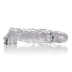 Butch Cocksheath Clear 8.5 Inch Length Enhanced Girth Sleeve > Sex Toys For Men > Penis Sleeves
