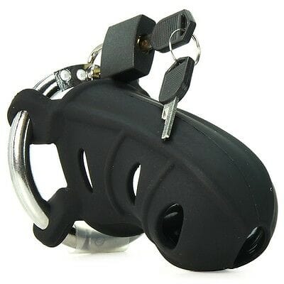C Ringz Hardcore Silicone Cock Blocker Chastity Cage Cages