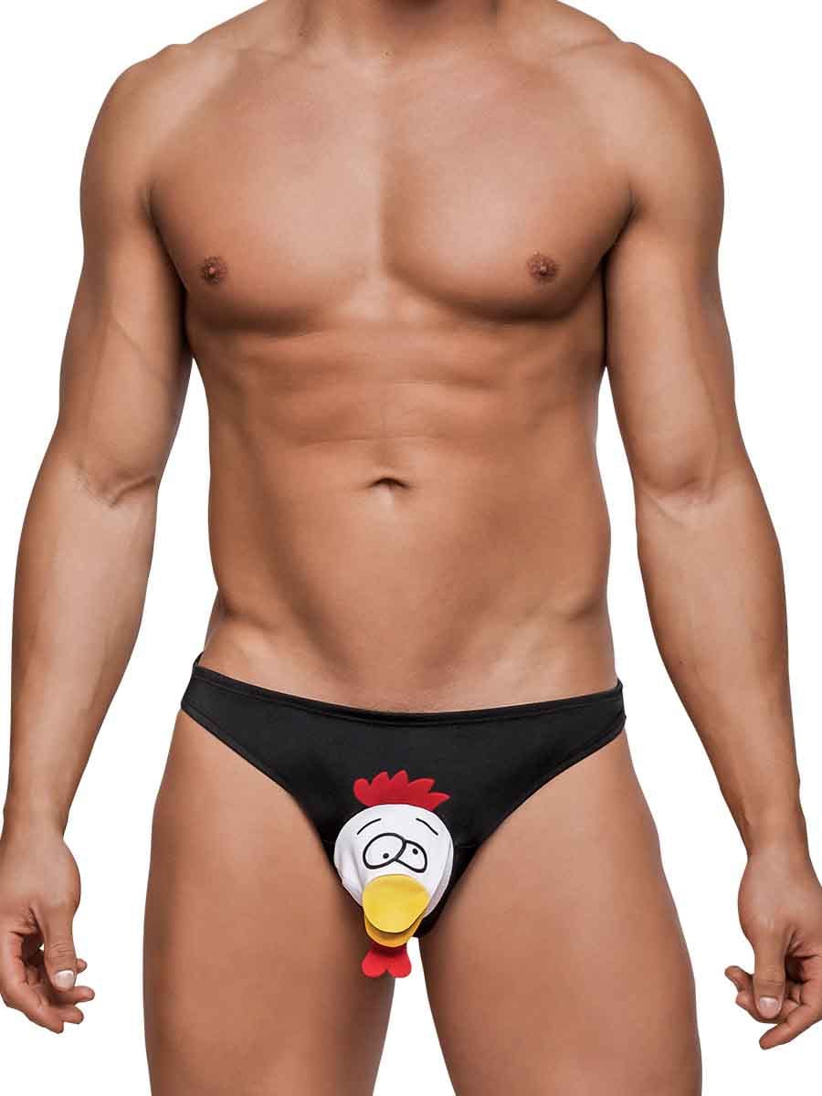 Choke the Chicken Novelty Underwear – Men's Cotton Briefs with Graphic Print > Novelties > Gag Gifts