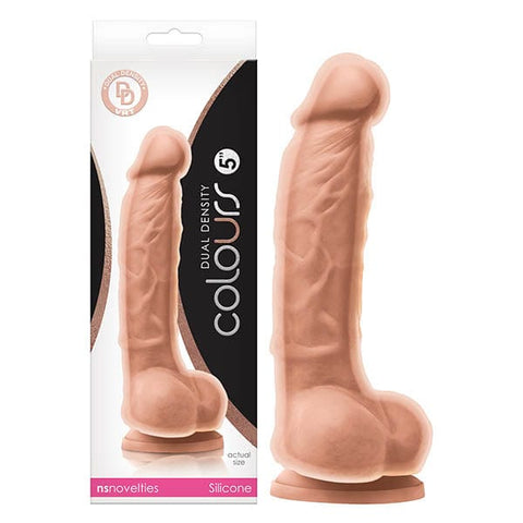 Colours Dual Density 5 Inch Dong Realistic Sex Toy Dongs Realistic