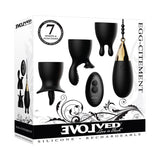 Evolved Egg-Citment -  USB Rechargeable Egg with 3 Sleeves & Wireless Remote