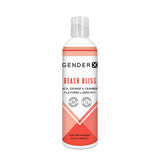 Gender X BEACH BLISS Flavoured Lube - 120 ml - Peach, Orange & Cranberry Flavoured Water Based Lubricant - 120 ml Bottle