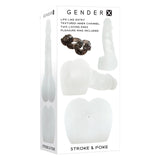 Gender X STROKE & POKE -  8" Stroker Dong