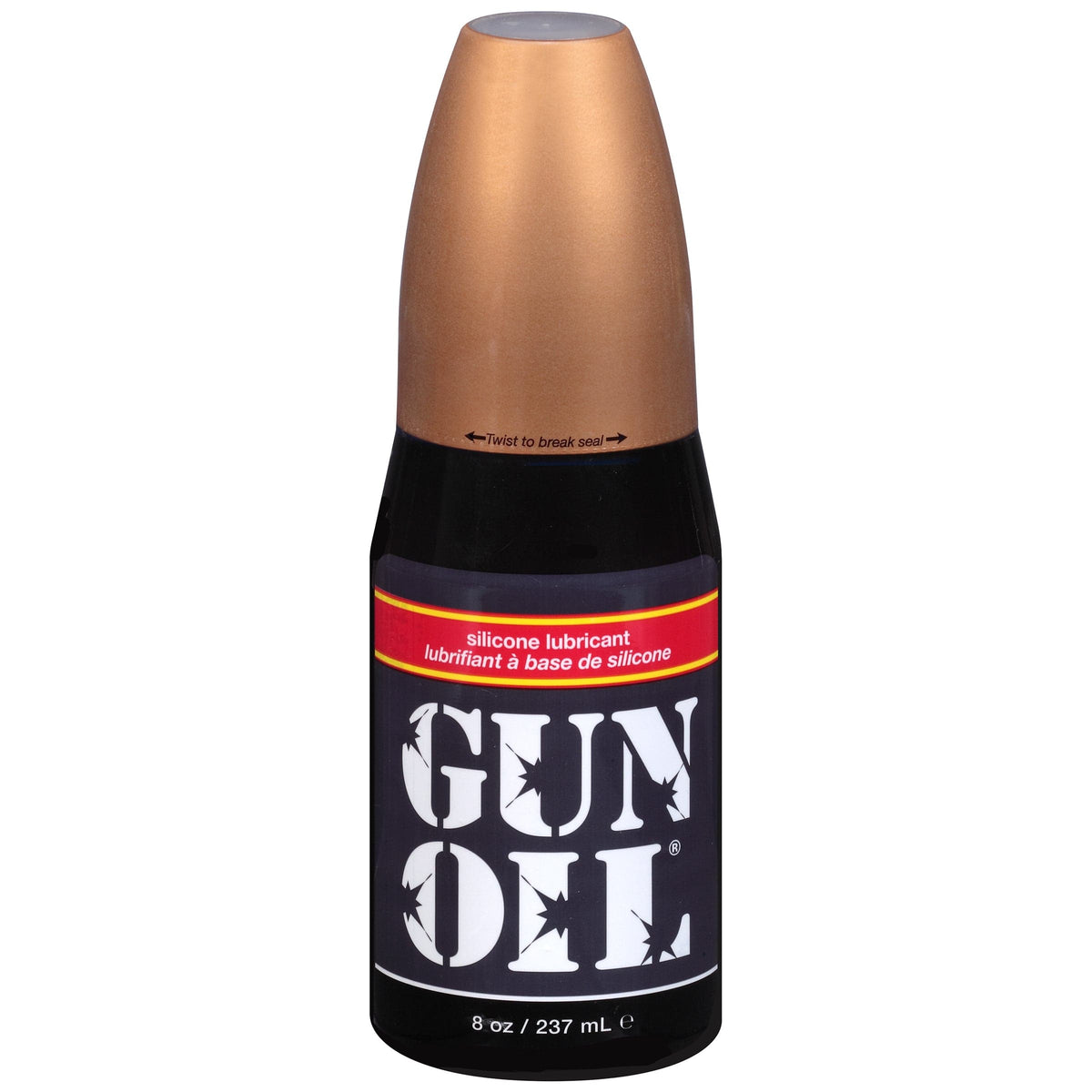 Gun Oil Premium Silicone Lubricant 8oz 240ml Ultra-Concentrated Flip Top Bottle > Lube > Speciality Exempt