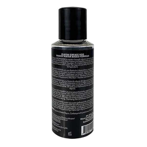 H2O Maxxx Lubricant Gel Disc Cap 8.5oz Water-Based > Lube > Water Based