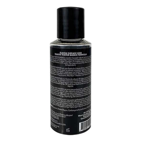 H2O Maxxx Lubricant Gel Disc Cap 8.5oz Water-Based Pleasure Enhancer Water Based Lube