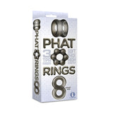 Phat Rings - Smoke Cock Rings - Set of 3
