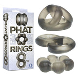 The 9's Phat Rings - Smoke Cock Rings - Set of 3