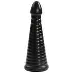 TitanMen Intimidator Black 11 Inch Ribbed Shaft Anal Toy > Anal Range > Oversized Anal Toys