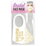 Bridal Face Mask - Soon To Be Married AF -  Novelty Mask