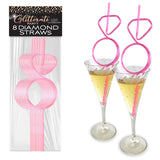 Glitterati - Diamond Straw Set - Hens Party Novelty - Set of 8