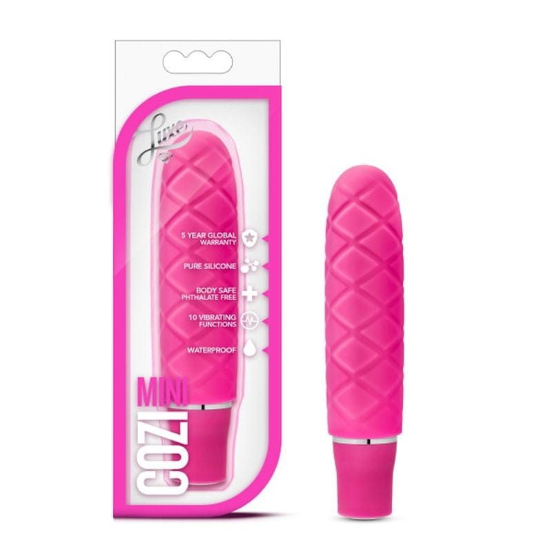 Luxe Cozi Mini Fuchia - Compact Vibrating Silicone Toy Vibrators