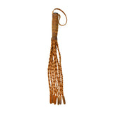 OUCH! Italian Leather 7 Braided Tails & 6 Handle -  61 cm Whip