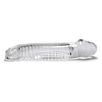 Muscle Cocksheath Clear 9.25 Inch Length > Sex Toys For Men > Penis Sleeves