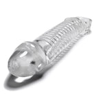 Muscle Cocksheath Clear 9.25 Inch Length > Sex Toys For Men > Penis Sleeves