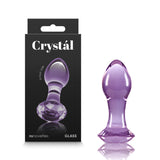 Crystal Gem -  -  9 cm Glass Butt Plug