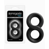 Renegade Infinity Ring - Black Cock & Ball Rings